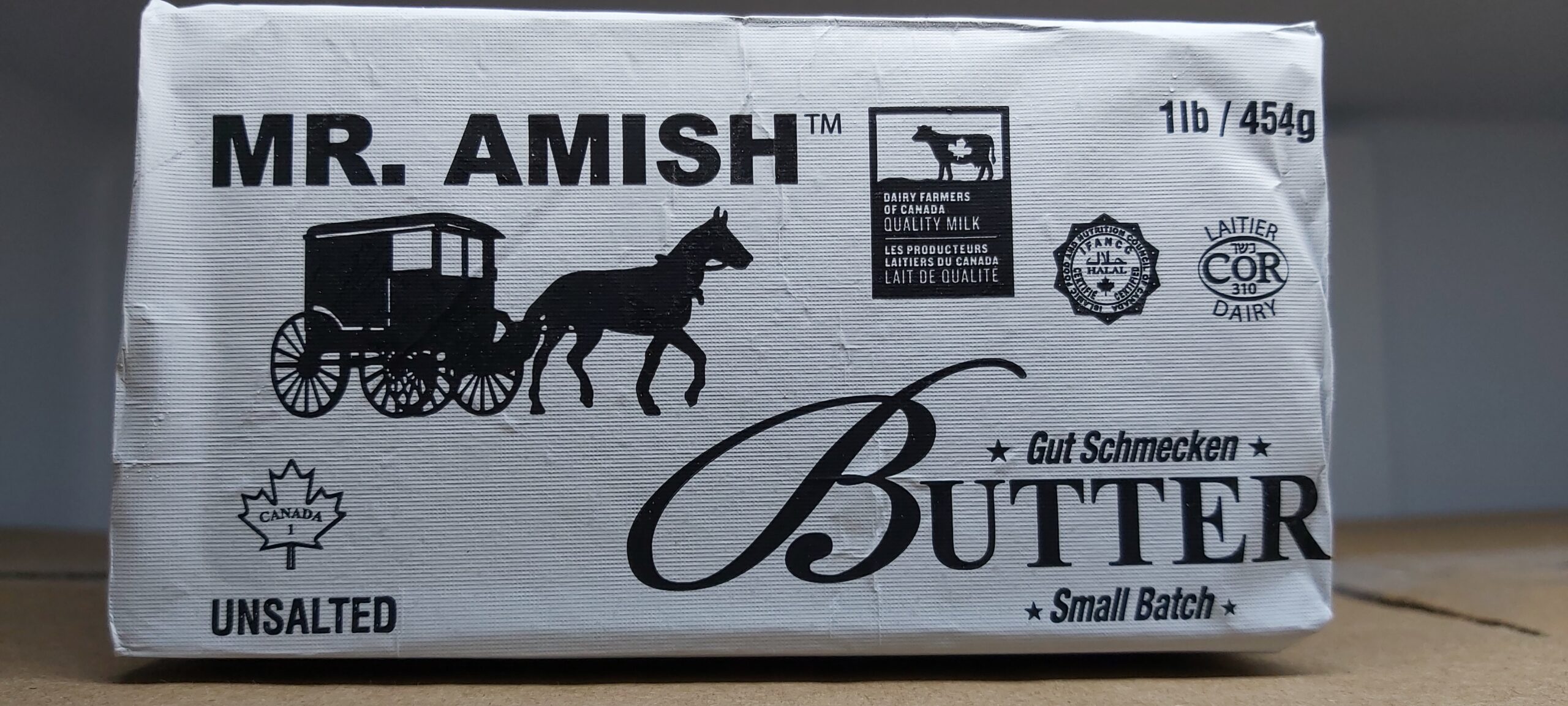 Mr. Amish 1lb Churned Unsalted Butter - Image 2