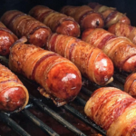 Bacon Wrapped Sausages