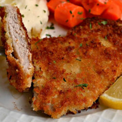 Gluten Free Breaded Pork Schnitzel